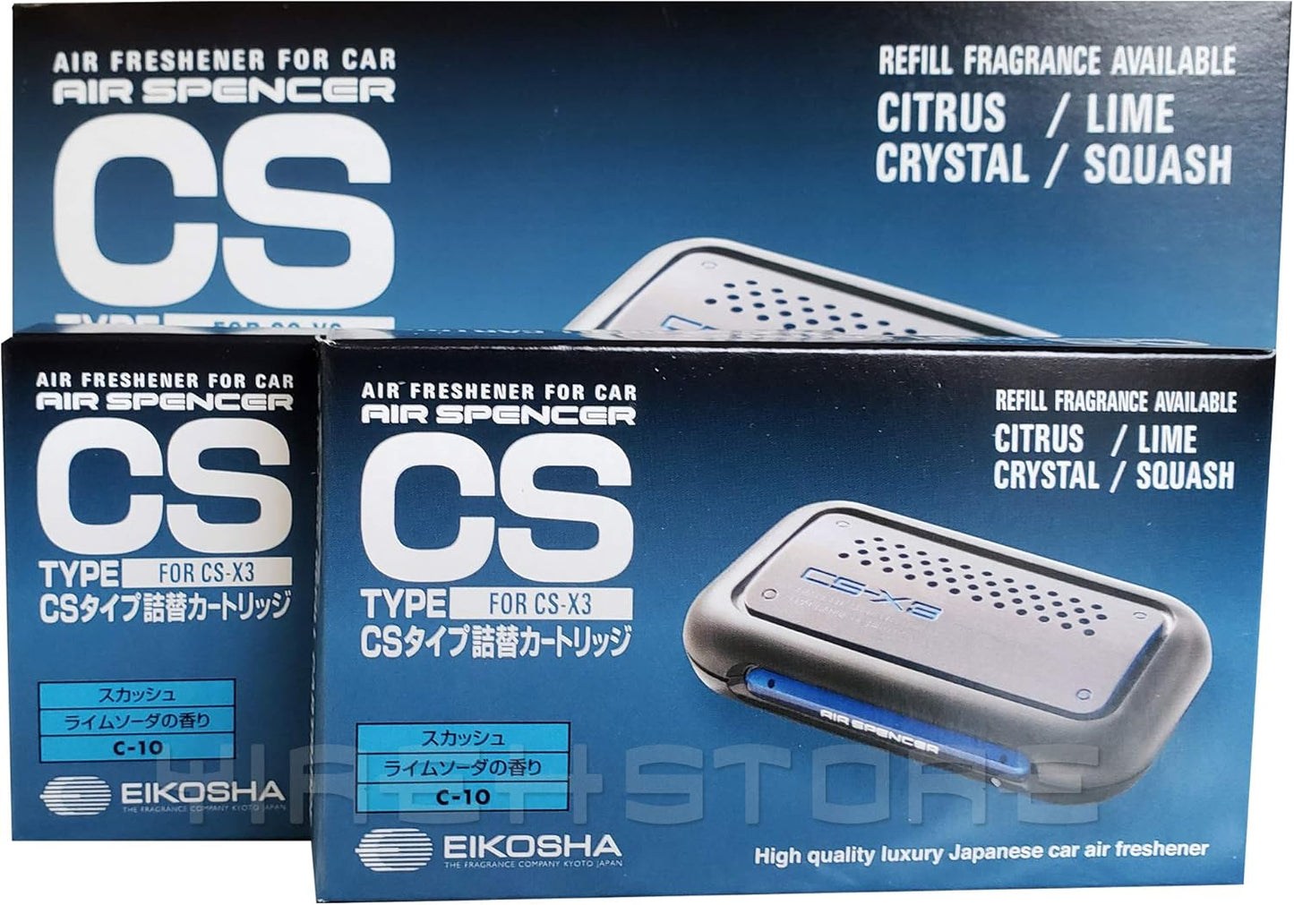 CS-X3 Squash C10 Air Spencer Refill - Pack of 3