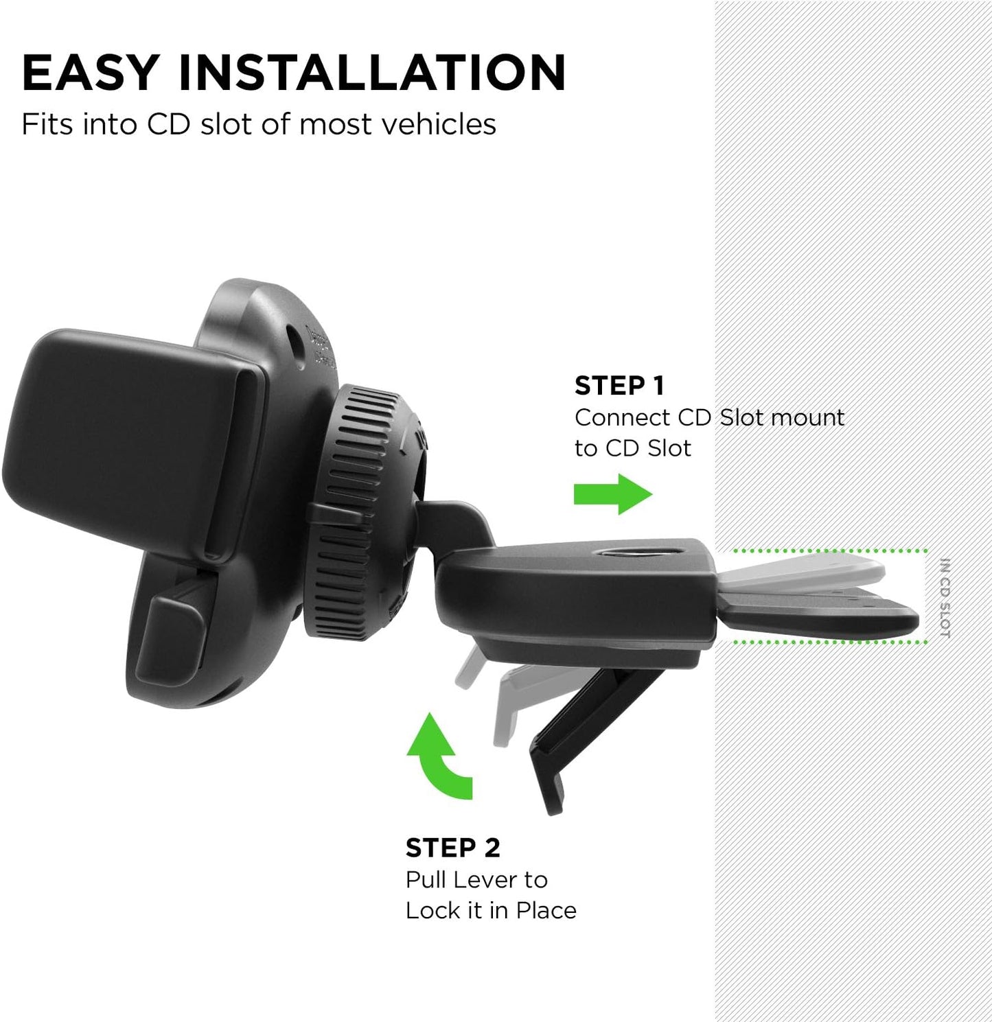 iOttie Easy One Touch 6 Universal Car Mount Dashboard &amp; Windshield Suction Cup Phone Holder for iPhone Samsung, Google, All Smartphones
