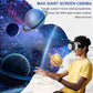 3D VR Glasses Virtual Reality Headset for iPhone or Android Compatible 4.7-6.5 inch,Adjustable Virtual Reality 3D Glasses Headset Helmets with Controller, for Mobile Games &amp; Movies