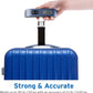 Etekcity Luggage Scale for Travel Essentials, Digital Suitcase Weight Scale with Hook, Portable Hanging Baggage Scale for Travel Accessories, 110 Pounds, Battery Included