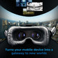 Kiiroo VR Headset for Phone - Optimized for VR Content - for iPhone, Android &amp; Windows - Fits 5.5&#34;-7.2&#34; Devices - Glasses-Friendly - 40mm HD Resin Aspherical Lens - Adjustable IPD &amp; Fixed Focus