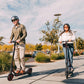 Electric Scooter 8.5&#34; Solid Tires 350W Motor 10.5Ah Battery Up to 23 Miles Range 19 Mph Speed Portable Folding Commuting Scooter Double Braking System, Max Load 264Ibs