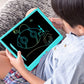 FLUESTON LCD Writing Tablet, Doodle Board Toys Gifts for 3-8 Year Old Girls Boys, 10 Inch Colorful Electronic Board Drawing Pad for Kids, Gifts for Toddler Educational Learning Travel Birthday, Blue