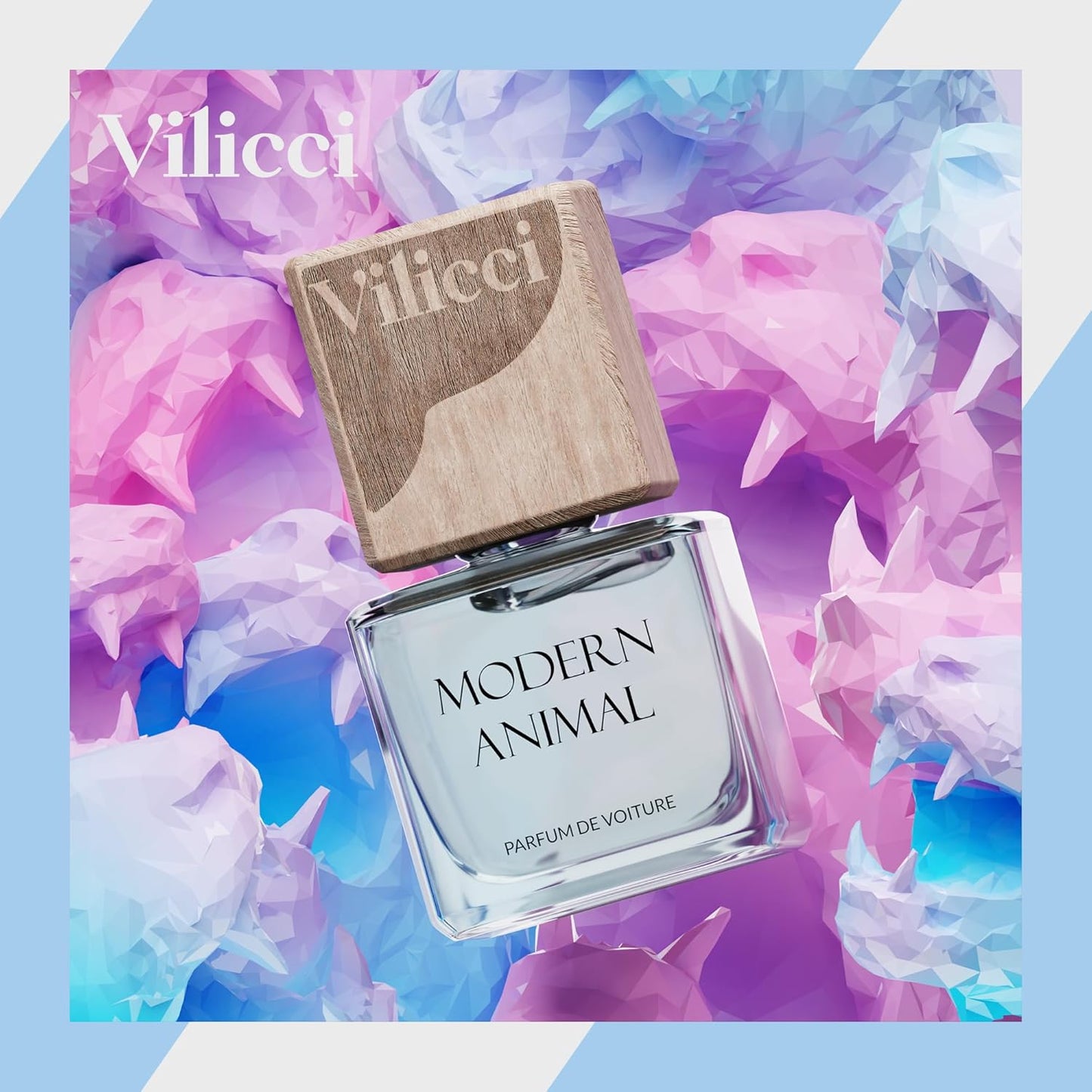 Vilicci Car Air Freshener - Tobacco Vanilla Scent - Elegant Car Fresheners, Air Freshener for Car, Premium Car Hanging Air Freshener, Long-Lasting Fragrance for Auto and Home, 1 Bottle