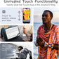 AMZAIZO Smart Ring Health Fitness Tracker,Sleep&amp;Exercise Monitor Heart Rate,Blood Oxygen,Temp,Steps,Distance,Calories,Event Reminders,Air Gestures,SOS,5ATM Waterproof,for Android &amp; iOS (8)
