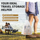20 Pack Shoe Bags for Travel, 15.7&#34; x 11.8&#34; Clear Travel Shoe Bags for Packing, Large Waterproof Portable Drawstring Travel Shoe Storage Bag Travel Essentials Women for and Men