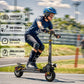 iENYRID 800W/2000W e Scooter for Adults Electric Scooter with Seat 10&#34; Off Road Pneumatic Tires Long Range Motorized e-Scooter,28-35MPH,30-35Miles Range eScooter,Fast Foldable Eletric Scooters for men