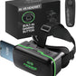 FEEBZ 3D VR Headset for Kids 2.0   Android Remote - for iPhone &amp; Android Phones | with 3D VR Videos &amp; Apps Links | Virtual Reality Goggles Set for Beginners