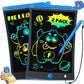 TEKFUN 2 Pack LCD Writing Tablet with Stylus, 8.5in Erasable Doodle Board Mess Free Drawing Pad for Kids, Car Trip Educational Toys Birthday Christmas Gift for 3 4 5 6 7 Girls Boys (2*Blue)