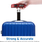 Etekcity Luggage Scale for Travel Essentials, Digital Suitcase Weight Scale with Hook, Portable Hanging Baggage Scale for Travel Accessories, 110 Pounds, Battery Included