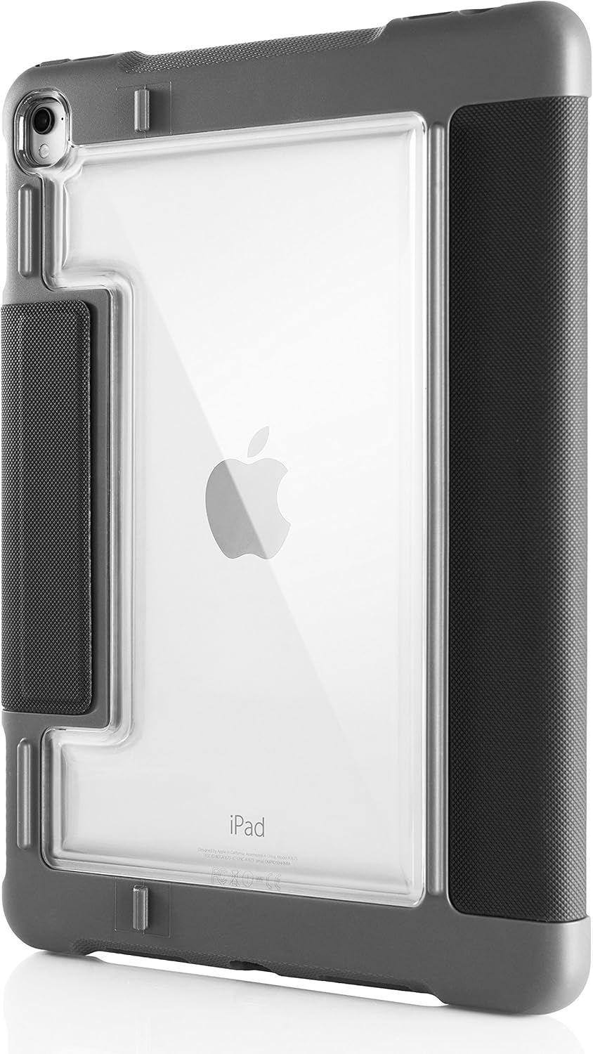 STM Dux Shell, Sleek case for Apple iPad Pro 11 Supports Apple Keyboard Folio - Black (stm-222-221JV-01)