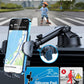 2025 Ultimate Car Phone Mount【80 LBS Strongest Suction &amp; Military-Grade】【Patent &amp; Safety Certs】 Cell Phone Holder Truck Stand for Dashboard Windshield Vent for iPhone 16 Pro Max 15 14 Samsung, Black