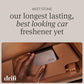 Drift Car Air Freshener - Stone Air Freshener - Car Odor Eliminator - Teak Scent Starter Kit