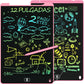 2 Pack 12 Inch LCD Writing Tablet, Electight Colorful Doodle Board, Eye Protection Drawing Board with Lock &amp; Erase FUNC, Birthday Gifts and Toys for 3 4 5 6 7 8 Year Old Boys and Girls - Pink &amp; Blue