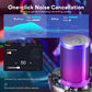 MAONO USB Gaming Microphone for PC, Noise Cancellation Condenser Mic with RGB Lights, Mute, Gain for Streaming, Recording, Podcast, Chat, Twitch, YouTube, Discord, Computer, PS5, PS4, GamerWave