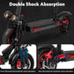 Electric Scooter Adults, 15/18/21AH Big Battery, 600/800/1200W Motor, 10&#34;/11&#34; Off Road Tire, Folding E Scooter with Seat