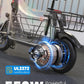 Gyroor Adults Electric Scooter with Large Middle Basket, 550W Motor 18.6 MPH 20 Mile Distance, Foldable E-Scooter with seat for Pets &amp; Cargo