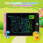 2 Pack LCD Writing Tablet, Electronic Drawing Writing Board, Erasable Drawing Doodle Board, Doodle Pad Toys for Kids Adults Learning &amp; Education, 8.5IN(Blue Pink)