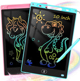 KTEBO 2 Pack 10 Inch LCD Writing Tablet for Kids - Preschool Drawing Tablet Toys &amp; Toddler Travel Essential Toys, Christmas Stocking Stuffers for Kids, Easter Basket Stuffers for Kids