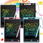Zonon 4 Pcs LCD Writing Tablet for Kids 8.5 Inch Doodle Board Drawing Tablet Toddler Toys Gifts LCD Writing Board Electronic Erasable Reusable Writing Drawing Pad(Blue, Red, Green, Pink)