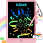 KOKODI 12 Inch LCD Writing Tablet with Anti-Lost Stylus, Erasable Doodle Board Colorful Toddler Drawing Pad, Car Travel School Games Toys for 3 4 5 6 7 8 Kids, Birthday Gift for Girls Boys Adults Pink