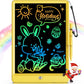 Bravokids 10 Inch LCD Writing Tablet for 3-8 Year Olds - Electronic Drawing Pad and Doodle Board as Educational Birthday Gifts for Girls and Boys (Pink)