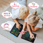 2 Pack LCD Writing Tablet, Electronic Drawing Writing Board, Erasable Drawing Doodle Board, Doodle Pad Toys for Kids Adults Learning &amp; Education, 8.5IN(Blue Pink)