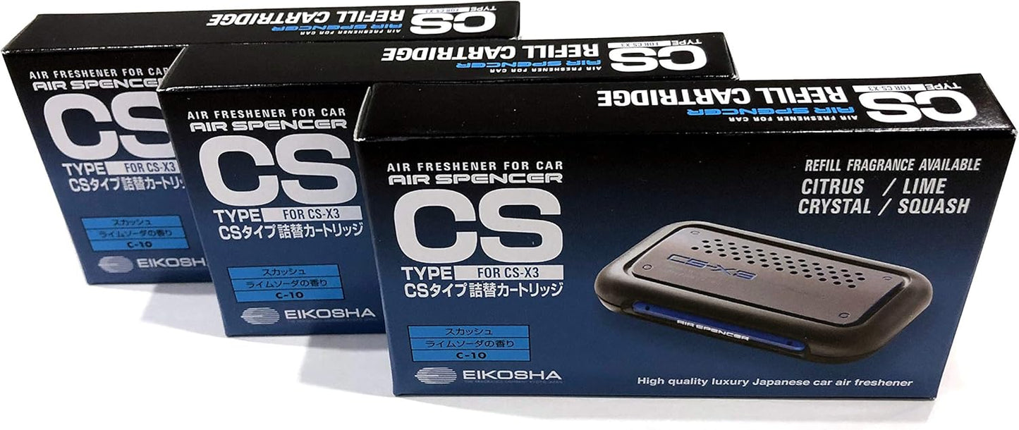 CS-X3 Squash C10 Air Spencer Refill - Pack of 3