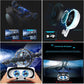 VR Headset for Phone 4.7-7.8 Inch iOS and Android, 3D Virtual Reality Glasses with Controller and Headphones, Vr Glasses for Kids and Adult Play Vr Games &amp; 3D Movies, for Men/Kids (