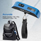travel inspira Luggage Scale, Portable Digital Hanging Baggage Scale for Travel, Suitcase Weight Scale with Rubber Paint, 110 Pounds, Battery Included