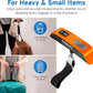 Etekcity Luggage Scale for Travel Essentials, Digital Suitcase Weight Scale with Hook, Portable Hanging Baggage Scale for Travel Accessories, 110 Pounds, Battery Included