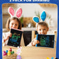 bravokids 2 Pack LCD Writing Tablet with Stylus, 8.5 inch Colorful Doodle Board Drawing Pad for Kids, Travel Games Activity Learning Toys, Birthday Gift for Age 3 4 5 6 7 8 Year Old Boys Girls