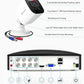 Swann 4K Security Camera System DVR with 2TB HDD, 8 Channel 8 Cam, Indoor Outdoor Wired 8MP Home Surveillance Bullet Cameras, Color Night Vision, 24/7,Heat Motion Detection, LEDs, Sirens and Mic