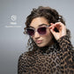 Lucyd Lyte (2024 Version) Smart Glasses for Women Bluetooth Smart Eyewear with UV400 Polarized Lenses, Open Ear Speakers &amp; Microphone Millennia (Standard)