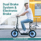 NAVIC Electric Scooter Adults,Electric Scooter with Seat,Max 27/49 Miles Ranges,Top Speed 22 mph,750W Peak Motor,Adult Electric Scooter for Pets,Cargo with Back Basket,Scooter Lock