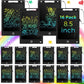 8.5" 16 Pieces LCD Writing Tablet Doodle Pad for Kids