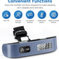 Etekcity Luggage Scale for Travel Essentials, Digital Suitcase Weight Scale with Hook, Portable Hanging Baggage Scale for Travel Accessories, 110 Pounds, Battery Included