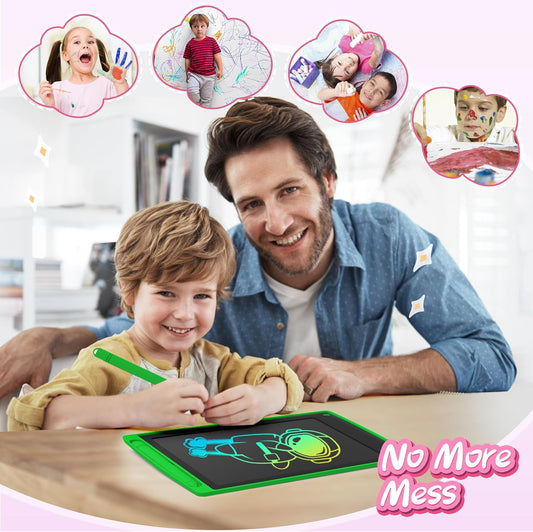 3 Pack LCD Writing Tablet, Colorful Toddler Drawing Tablet Doodle Board for Kids, Erasable Reusable Electronic Drawing Pad, LEYAOYAO Educational and Learning Toy for 3-6 Years Old Boy and Girl
