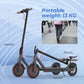 Electric Scooter - 350W Motor, 8.5&#34; Solid Tires, Up to 19 MPH and 20/23 Miles Long-Range Portable Folding Commuting Scooter for Adults with Double Braking System and App