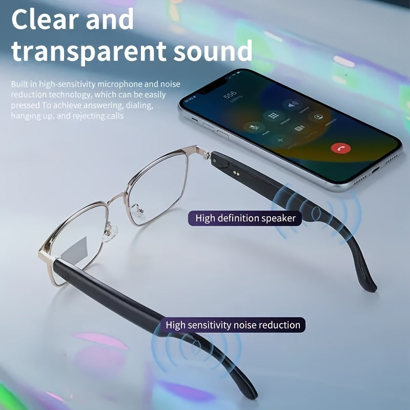 The New Smart Glasses Can Automatically Change The Lens To Sunglasses In The Sun, With Built-in Microphone And Speaker, High-definition Voice Calls And HiFi Music Quality. Smart Audio Glasses Are Suitable For Sports, Driving, Fishing, And Daily Wear At H