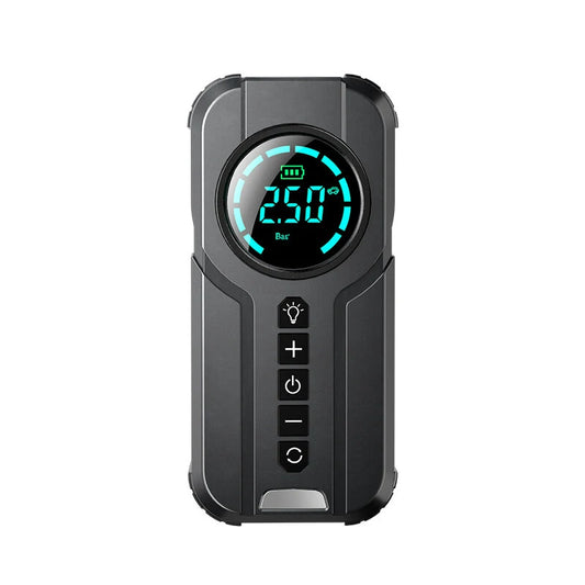 Portable Wireless Air Pump 15000mAh 150PSI Fast Inflation Charging LED Lighting HD Display for Car SUVs Motocycle Bike Ball