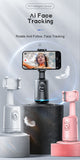 [Popular Choice] 360° Rotating Auto Tracking Phone Holder with Fast Face & Object Tracking - Portable All-in-One Smart Selfie Stick, Tripod for Vlog, Live Streaming - USB Rechargeable, Compatible with Apple, for SamSung & More - Ideal for Photography, Tr