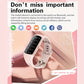 Sports Style Women's Smart Bracelet/Smart Watch - Exquisite and elegant design with sporty elements, HD large screen display, water drinking reminder, customizable dial, sports data tracking and recording, sleep monitoring, weather forecast, stopwatch, H