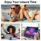AEEZO 10.1-inch Silvery Tablet, Android 13 System, 64GB ROM, 6GB RAM, Quad-core CPU, 5000mAh Battery, Wireless Keyboard And Mouse, Stylus Pen, Sold Separately