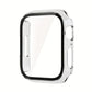 Glass  Case For Apple Watch 8 7 45mm 41mm 44mm 40mm Screen Protector PC Cover Bumper For IWatch Series 3 4 5 SE 6 Accessories