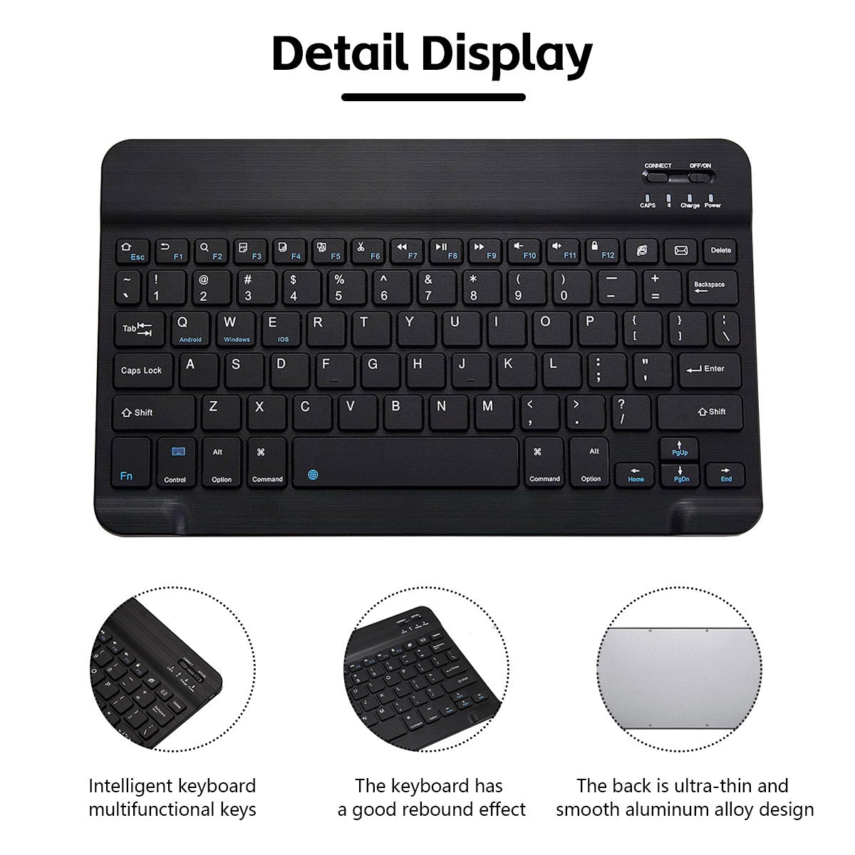 AEEZO 10.1-inch Silvery Tablet, Android 13 System, 64GB ROM, 6GB RAM, Quad-core CPU, 5000mAh Battery, Wireless Keyboard And Mouse, Stylus Pen, Sold Separately