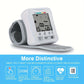 TAIKON W01 Digital Blood Pressure Monitor with Pulse Rate Detection - Easy-to-Use Wrist Cuff, Battery-Powered, LCD Display, Adjustable for Adults & Youngsters