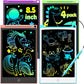 TECJOE 4 Pack LCD Writing Tablet, 8.5 Inch Colorful Doodle Board Drawing Tablet for Kids, Kids Travel Games Activity Learning Toys Birthday Gifts for 3 4 5 6 Year Old Boys Girls Toddlers Preschooler