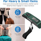 Etekcity Luggage Scale for Travel Essentials, Digital Suitcase Weight Scale with Hook, Portable Hanging Baggage Scale for Travel Accessories, 110 Pounds, Battery Included
