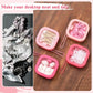 Kathfly 4 Pcs White Hair Tie Organizer Portable Hair Accessory Storage Containers Stackable Hair Tie Bobby Pin Holder Home Cotton Swab Dispenser Hair Accessories Jewelry Organizer Box